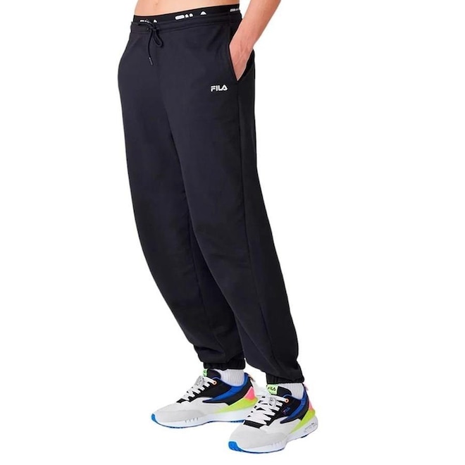 Calça Fila Elastic Plus Size - Feminina - Foto 1