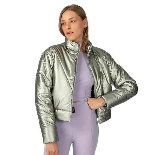 Jaqueta sem Capuz Fila Puffer II - Feminina - Foto 1