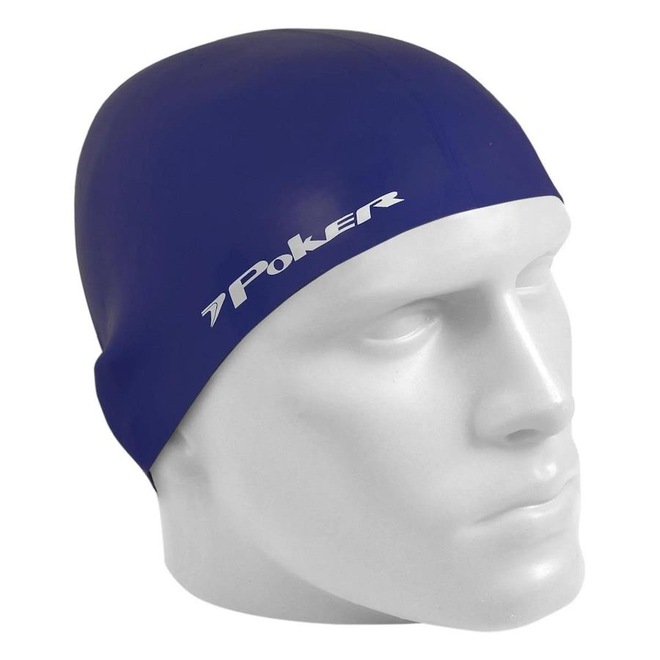 Touca de Natação Poker Light 100% Silicone - Adulto - Foto 1