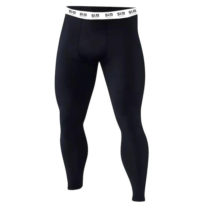 Calça Legging Térmica Esportiva Segunda Pele - Masculina - Foto 1