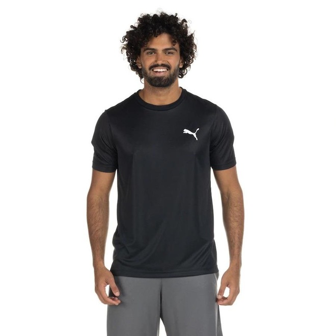 Camiseta Puma Performace Small Logo - Masculina - Foto 1