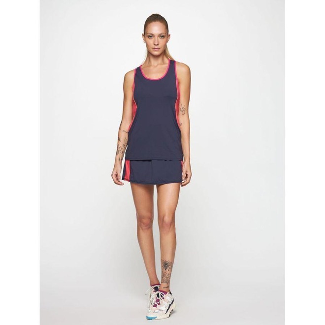Camiseta Regata BodyForsure Lisa Beach Tennis - Feminina - Foto 1