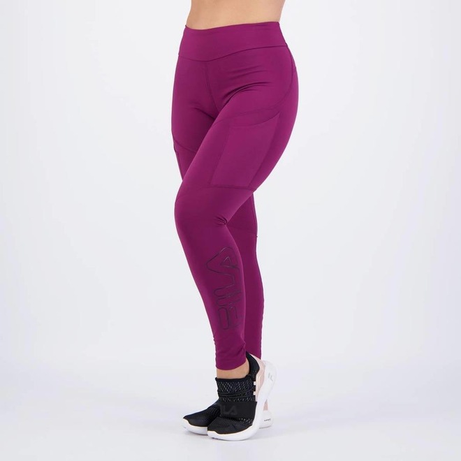 Calça Legging Fila Performance II - Feminina - Foto 1