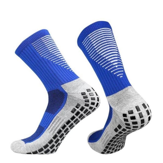 Meia Cano Alto Esportiva Gold Sports Futebol Titan Anti Derrapante - Adulto - Foto 1