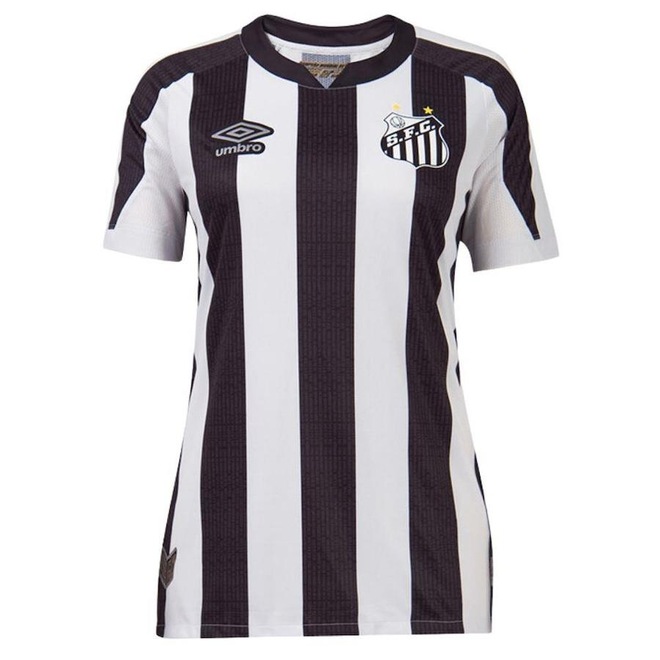 Camisa do Santos II Listrada 2022 Umbro - Feminina - Foto 1
