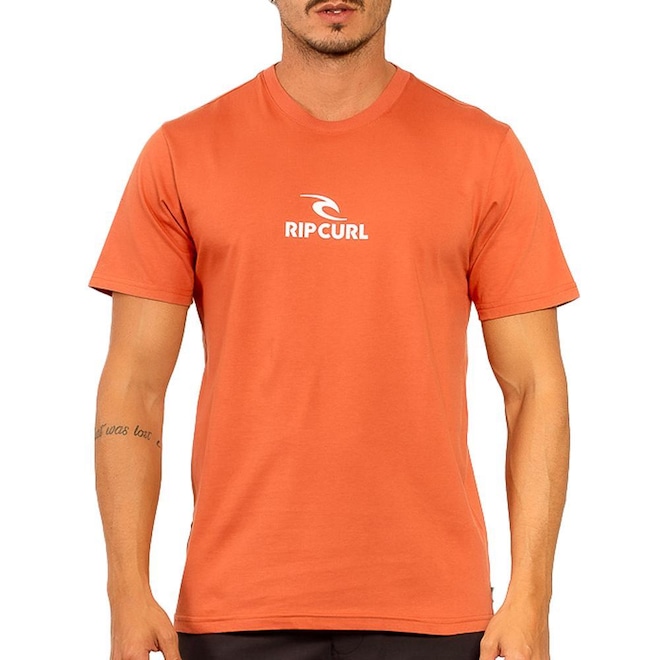 Camiseta Rip Curl Icon - - Masculina - Foto 1