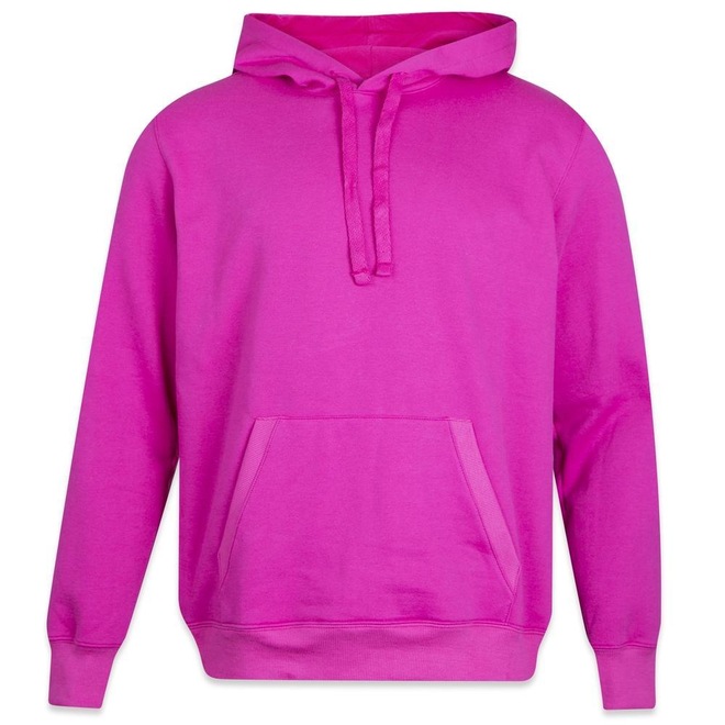 Blusão de Moletom com Capuz New Era Canguru Fechado Core Branded - Masculino - Foto 1