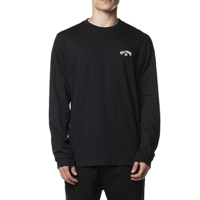 Camiseta Billabong Manga Longa Small Arch - Masculina - Foto 1