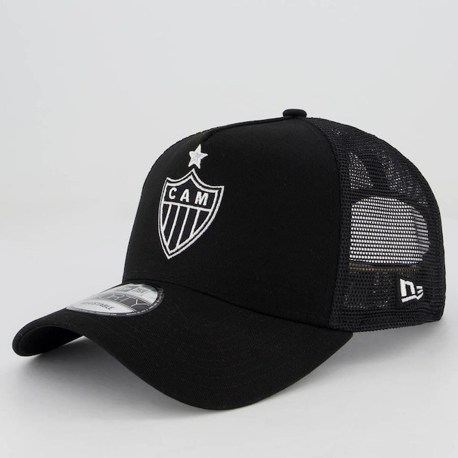 Boné Aba Curva New Era Atlético Mineiro - Snapback - Adulto - Foto 1