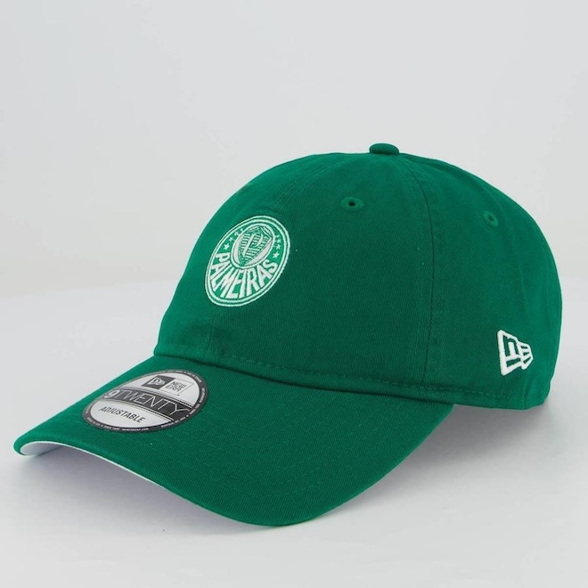 Boné Aba Curva New Era Palmeiras - Strapback - Adulto - Foto 1