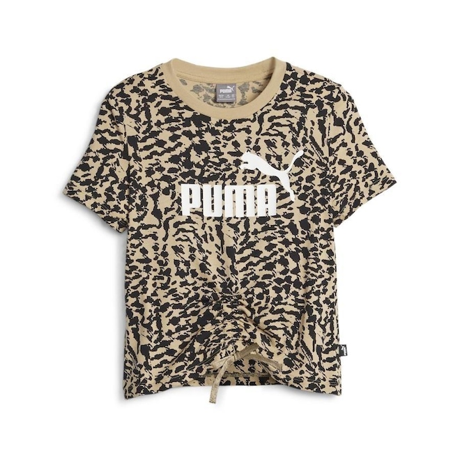 Camiseta Puma Ess+ Animal - Infantil - Foto 1