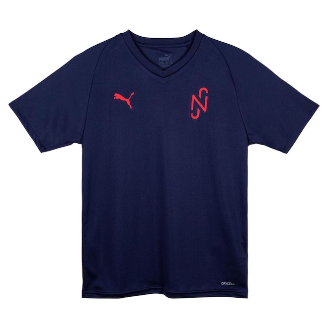 Camisa Puma Teamliga Neymar Jr - Infantil - Foto 1