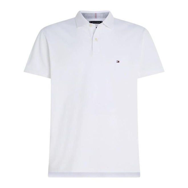 Camisa Polo Tommy Hilfiger Slim Im 1985 - Masculina - Foto 1