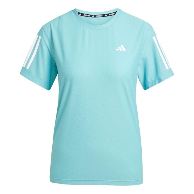 Camiseta adidas Own The Run Base - Feminina - Foto 1