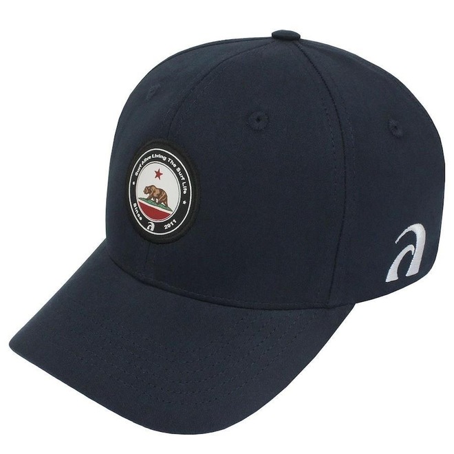 Boné Aba Curva Surf Alive California Republic - Snapback - Aduto - Foto 1