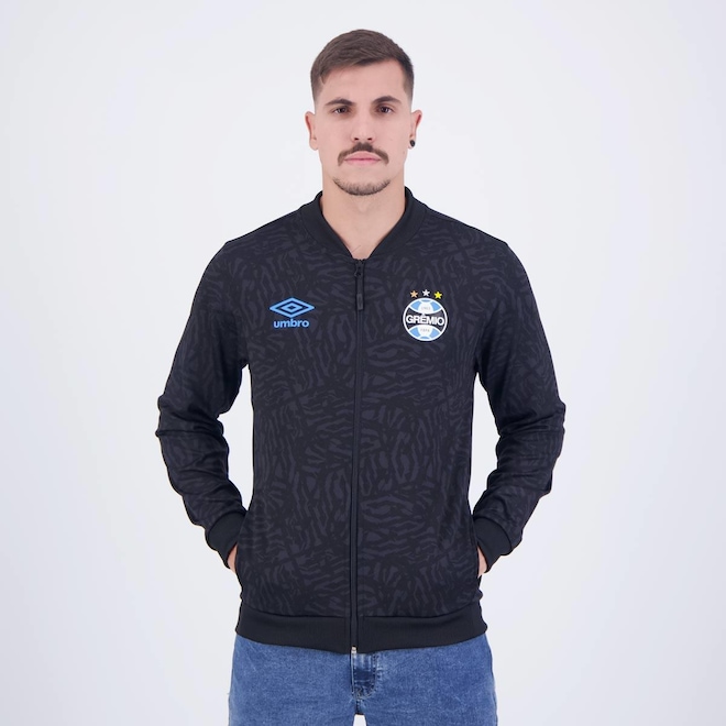 Jaqueta do Grêmio 2024 Umbro Hino - Masculina - Foto 1