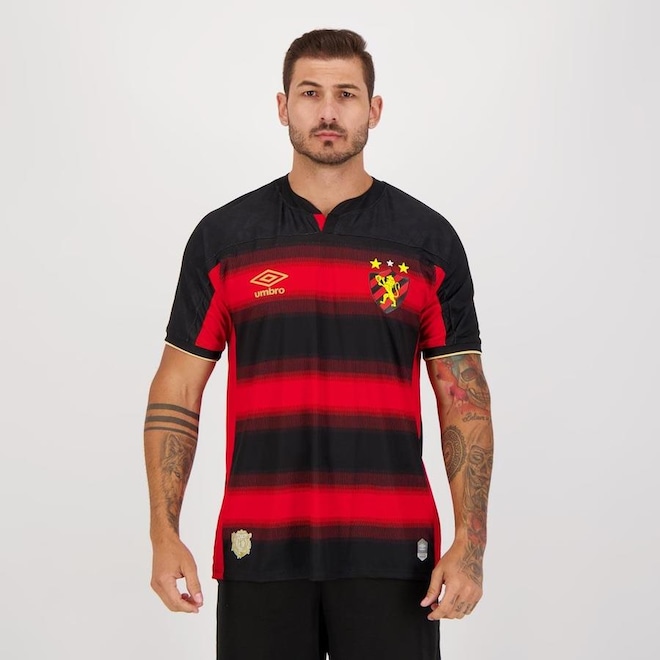 Camisa Umbro Sport Recife I 2020 - Masculina - Foto 1