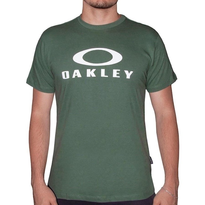 Camiseta Oakley O-Bark Ss Tee - Masculina - Foto 1