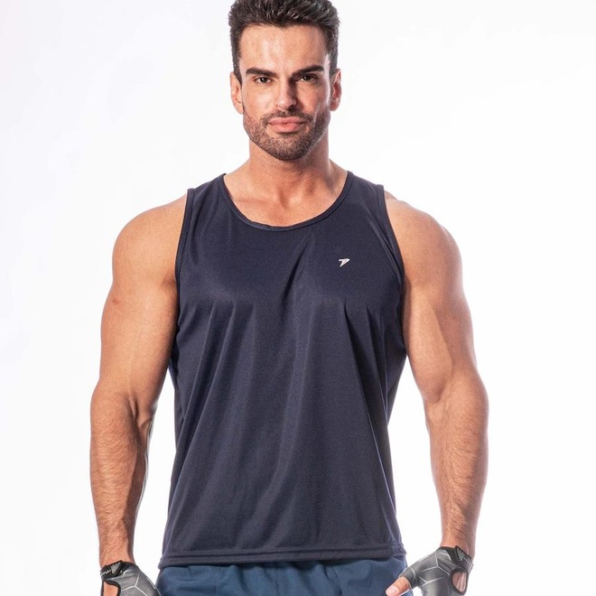 Camiseta Regata Basic Access Poker Masculino Adulto - Foto 1