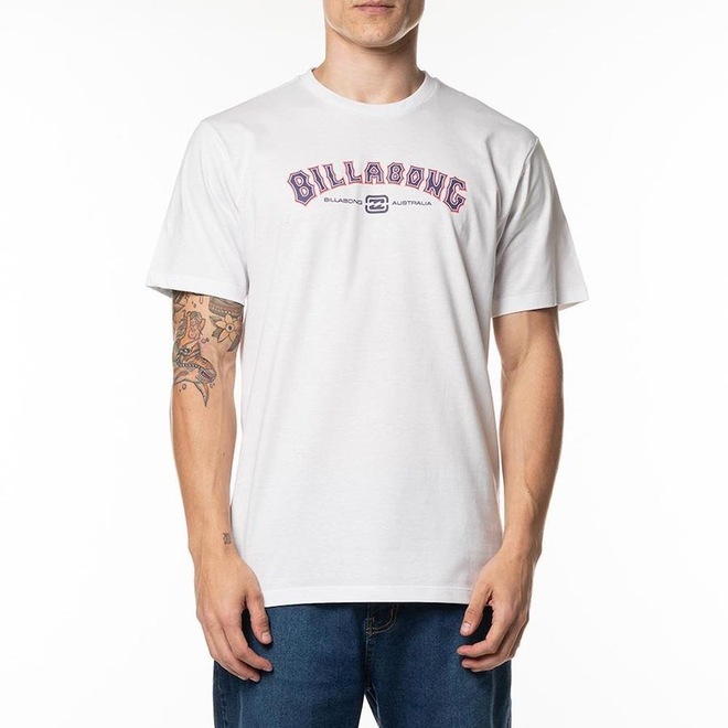 Camiseta Billabong Arch Wave - Masculina - Foto 1