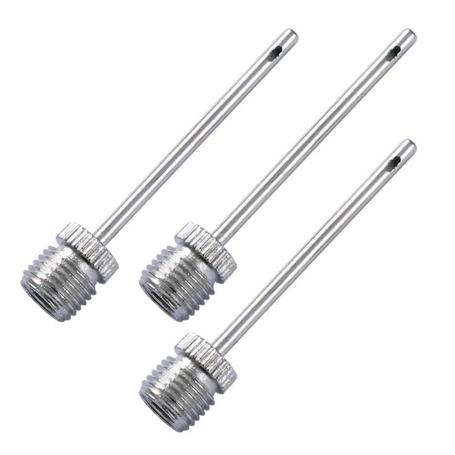 Kit 3 Agulhas Rosqueável Poker para Encher Bolas - Foto 1