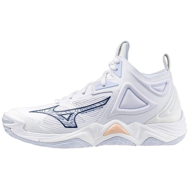 Tênis Mizuno Wave Momentum 3 Mid - Feminino - Foto 1