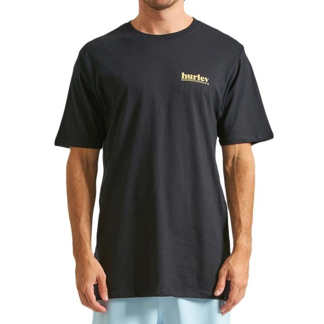 Camiseta Masculina Hurley Silk Puff Oversized - Foto 1
