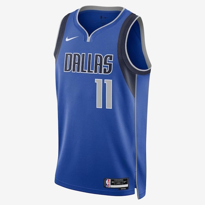 Camiseta Regata Nike Dallas Mavericks Icon Edition 2022/23 - Masculina - Foto 1