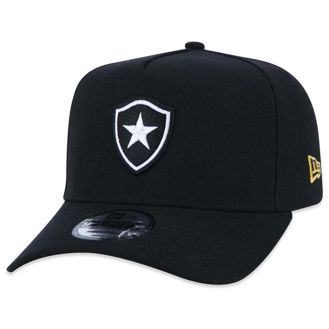 Boné New Era 9Forty A-Frame Futebol Botafogo - Strapback - Masculino - Foto 1