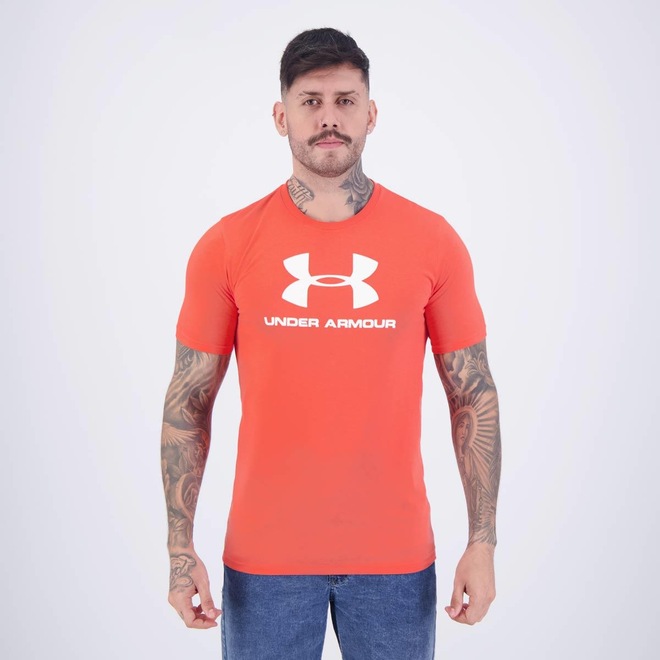 Camiseta Under Armour Sportstyle Logo Brz - Masculina - Foto 1