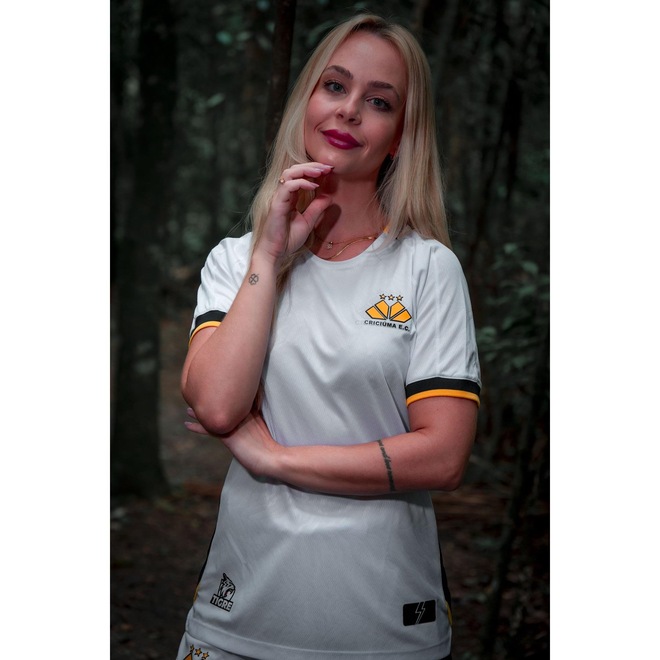 Camisa do Criciúma 2 2024 Volt Jogo - Feminina - Foto 1