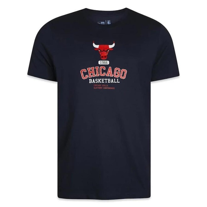 Camiseta New Era Chicago Bulls Club House - Masculina - Foto 1