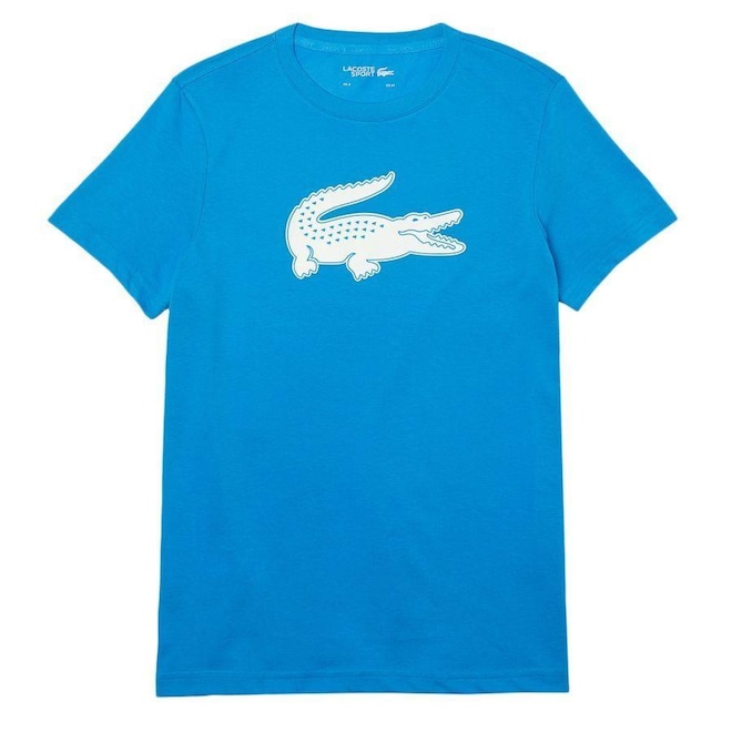 Camiseta Sport Big Croco Azul - Lacoste - Lacoste - Foto 1