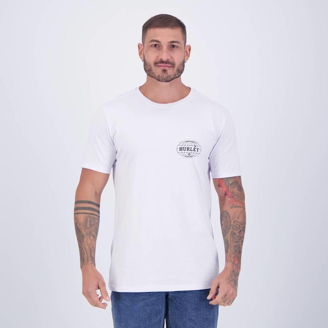 Camiseta Hurley Global - Masculina - Foto 1