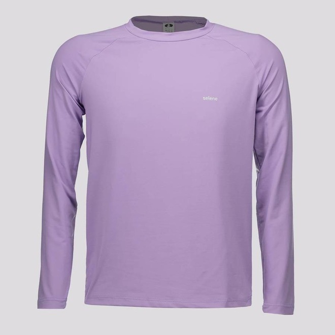 Camiseta Selene Manga Longa Uv50+ - Infantil - Foto 1