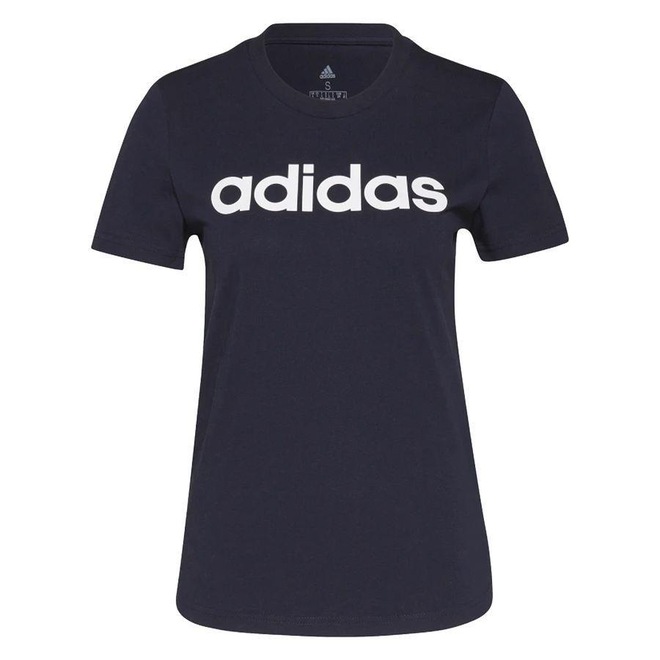 Camiseta Essentials Slim Logo Feminina - Adidas - Adidas - Foto 1