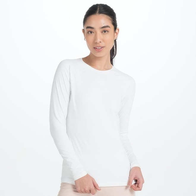 Camisa Térmica Umbro Light Fit - Feminina - Foto 1