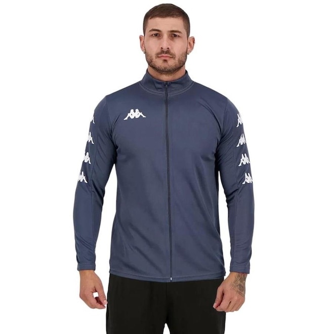 Jaqueta sem Capuz Kappa Silver - Masculina - Foto 1