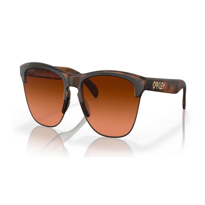 Óculos de Sol Oakley Frogskins Lite Matte Brown Tortoise - Unissex - Foto 1