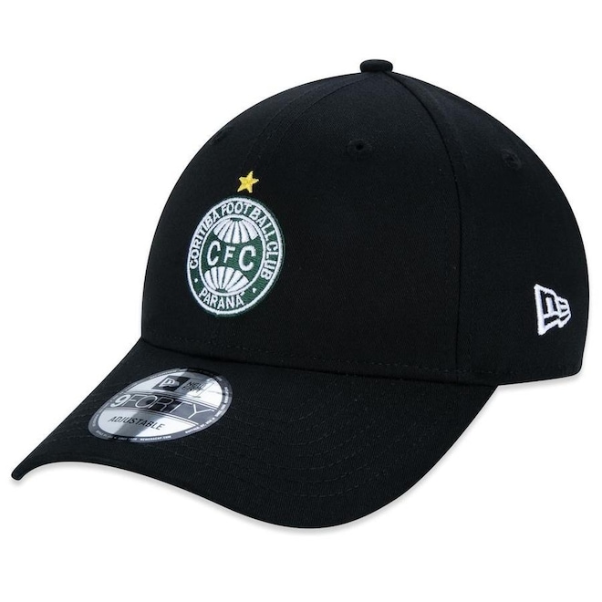 Boné New Era 9Forty Coritiba Futebol - Strapback - Masculino - Foto 1