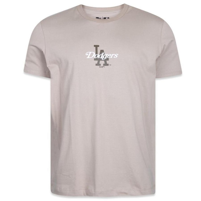 Camiseta New Era Regular Los Angeles Dodgers All Genuine - Masculina - Foto 1