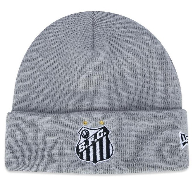 Gorro New Era Santos Futebol Escudo - Masculino - Foto 1