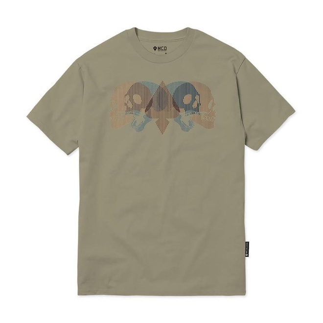 Camiseta Mcd Skull Relevo - Masculina - Foto 1