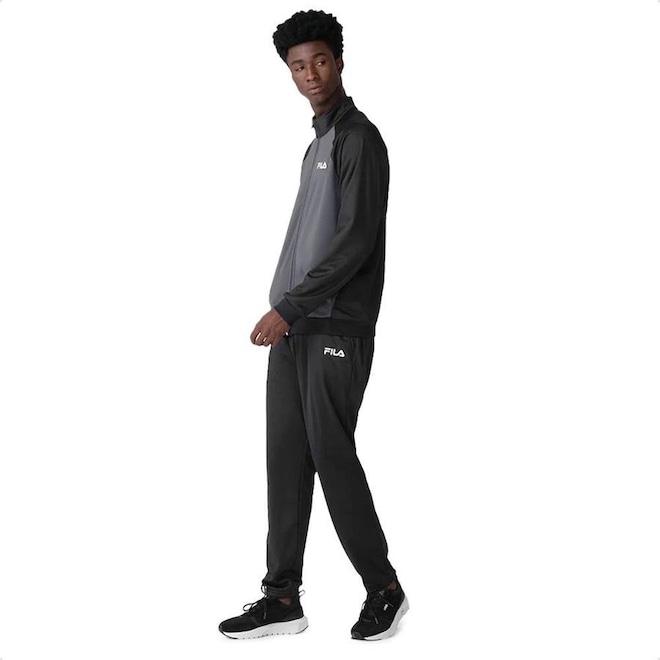 Agasalho sem Capuz Fila Basics Sports - Masculino - Foto 1