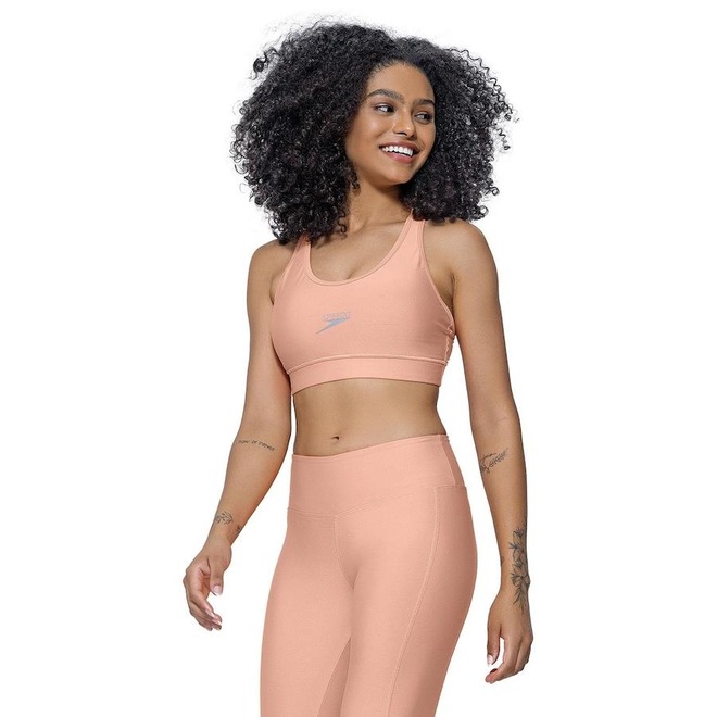 Top Trainning Harmony Plus Com Bojo - Pêssego - Foto 1