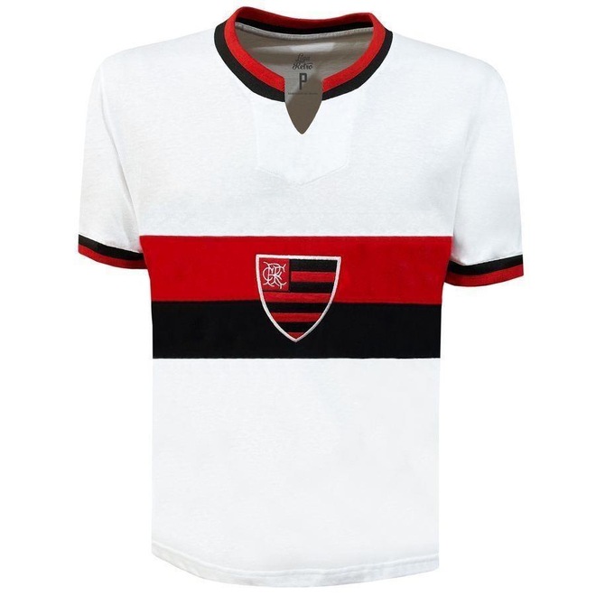Camiseta do Flamengo 1976 Liga Retro - Masculina - Foto 1