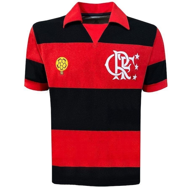 Camiseta do Flamengo 1984 Liga Retro - Masculina - Foto 1