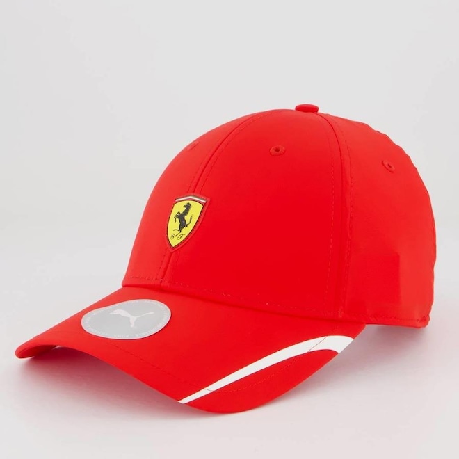 Boné Aba Curva Puma Scuderia Ferrari Sptwr Race Bb II - Strapback - Adulto - Foto 1