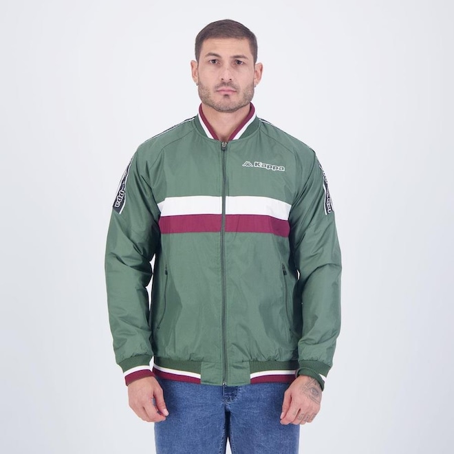 Jaqueta com Capuz Kappa Bomber - Masculina - Foto 1