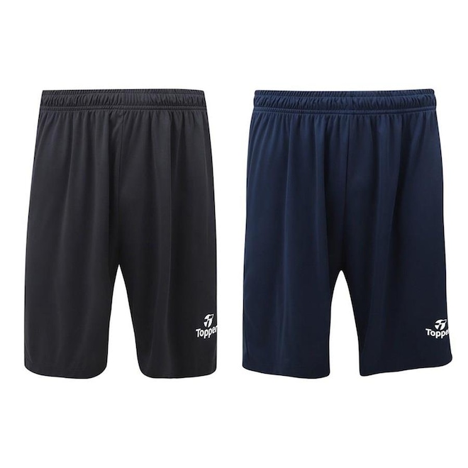 Calção Topper Classic New - 2 Unidades - Masculino - Foto 1